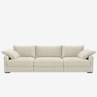 Melo 4 Seater Fabric Sofa Oat 