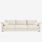 Melo 4 Seater Fabric Sofa Powder