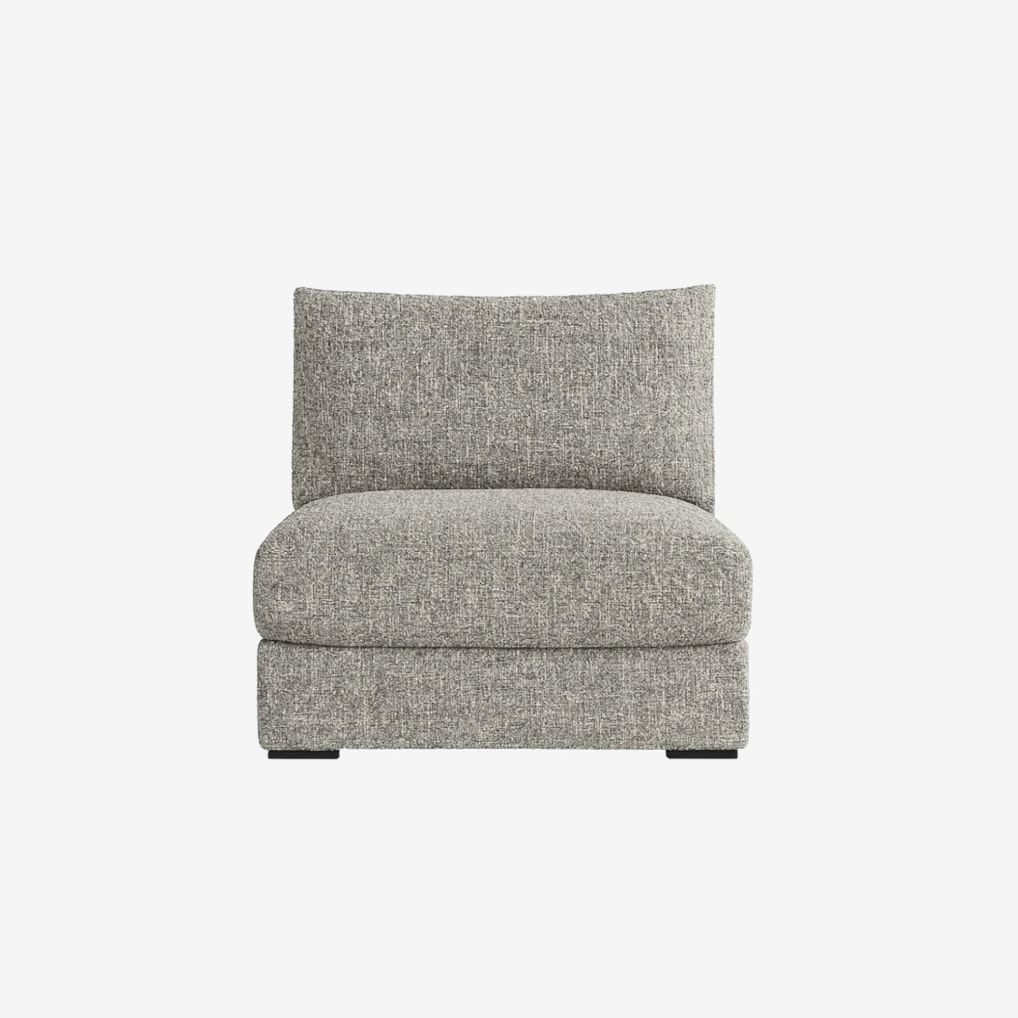 Melo Fabric Armless Storm
