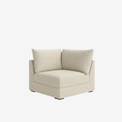 Melo Corner Fabric Sofa Standard Oat 