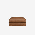 Melo Leather Ottoman Chester Cocoa