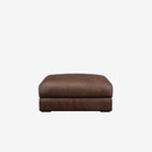 Melo Leather Ottoman Chester Walnut