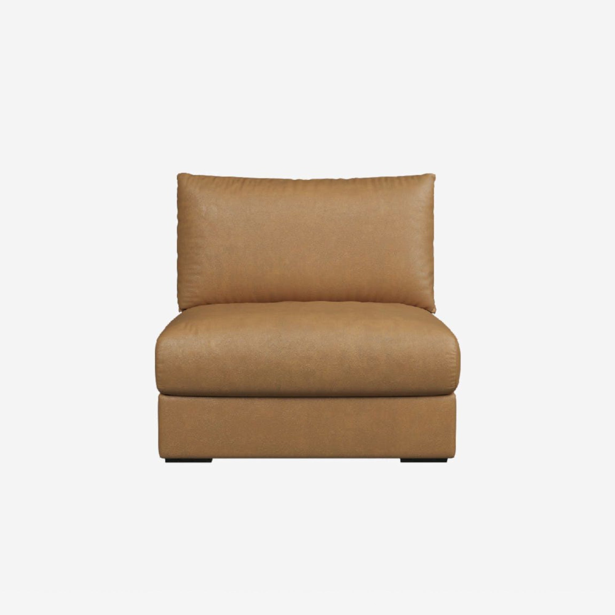 Melo Leather Armless