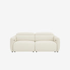 Nido 2 Seater Recliner Sofa - Easy Clean Fabric - White
