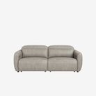 Nido 2 Seater Recliner Sofa - Leather - Chester Haze