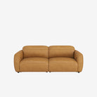 Nido 2 Seater Recliner Sofa - Leather - Chester Tan