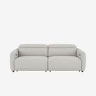 Nido 3 Seater Recliner Sofa - Easy Clean Fabric - Grey