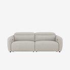 Nido 3 Seater Recliner Sofa - Easy Clean Fabric - Sand