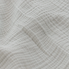 Sunday Bedding - Organic Cotton Cloud Throw Frosted Mint Detail Photo