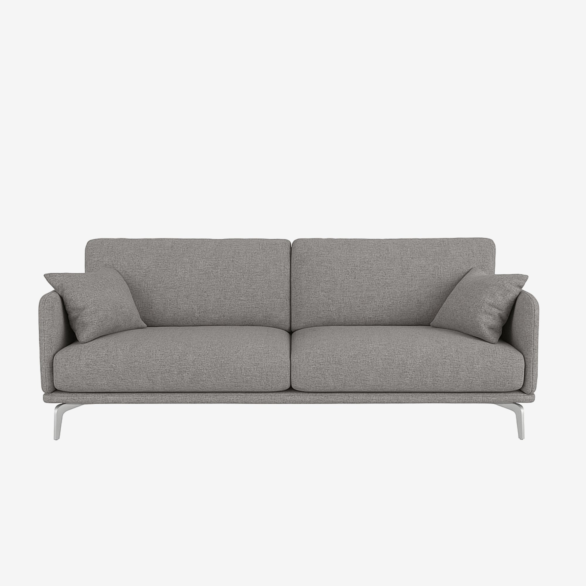 Portage 3 Seater Fabric Sofa Rhino