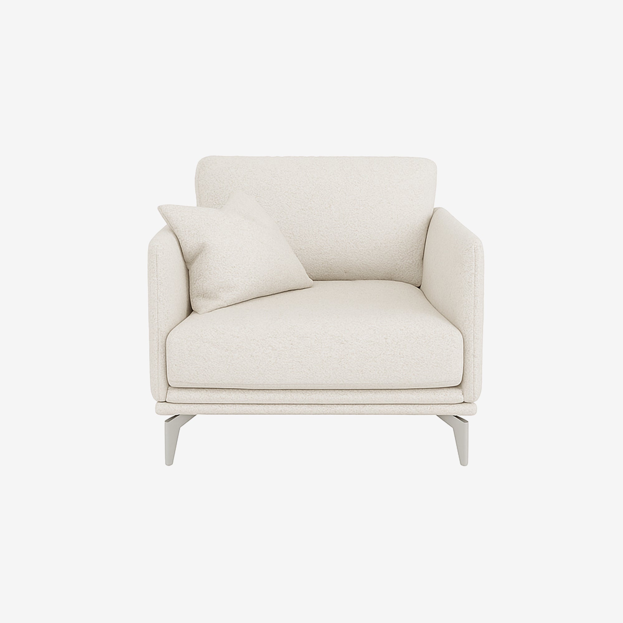 Portage Fabric Armchair Seashell