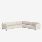Portage Sectional Fabric Sofa Owl