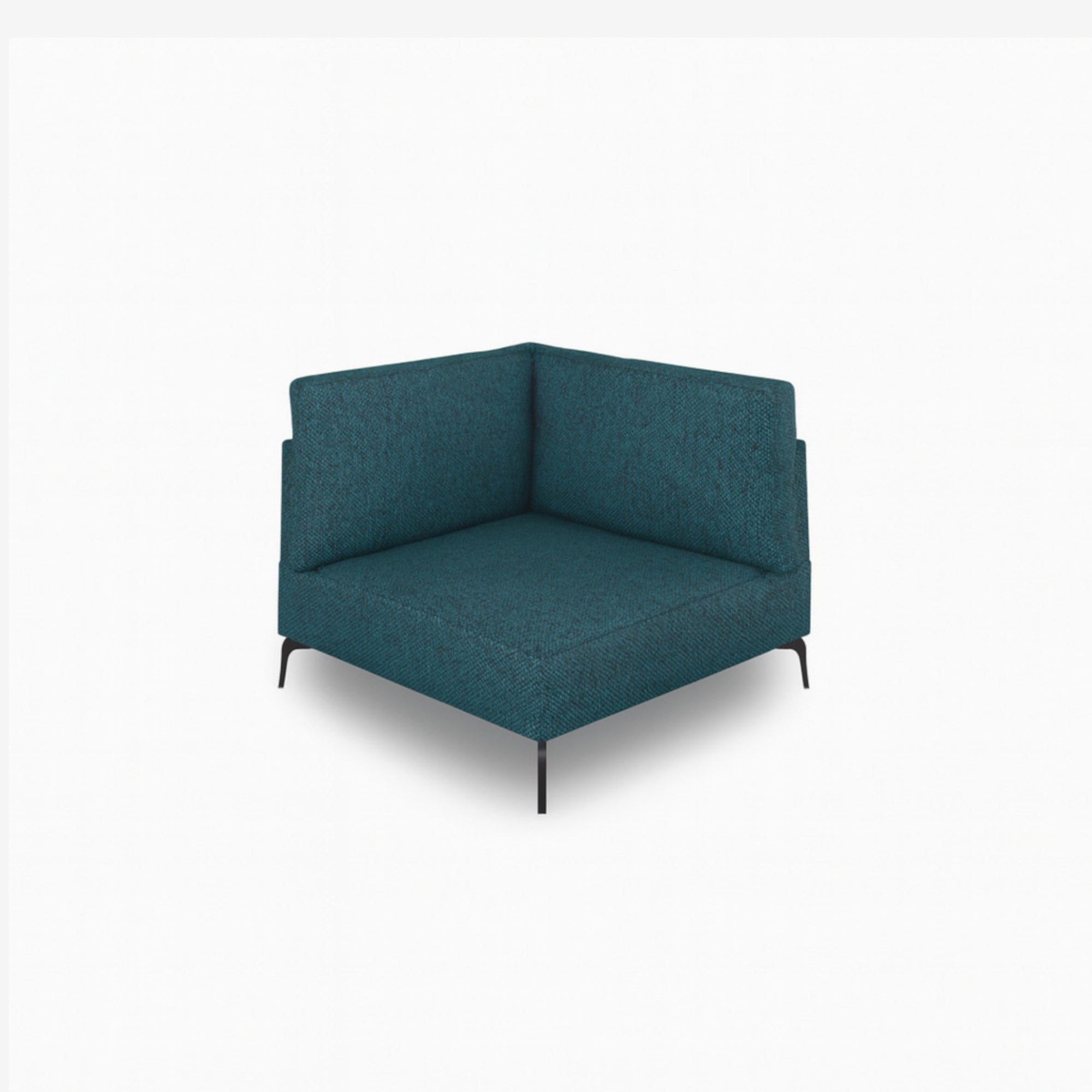 Portage Corner Fabric Sofa Ocean