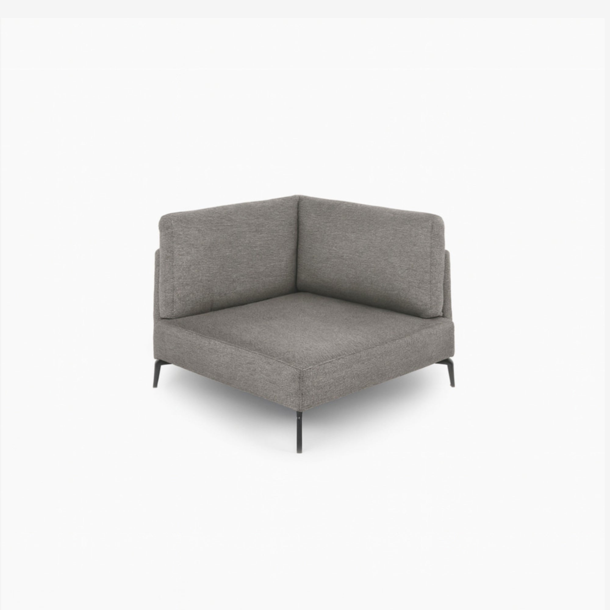 Portage Corner Fabric Sofa Rhino
