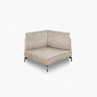 Portage Corner Fabric Sofa Seashell