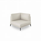 Portage Corner Leather Sofa Brianne Light Taupe