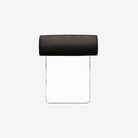 Portage Leather Headrest Raw Black