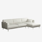 Portage L-Shaped Chaise Fabric Sofa Right