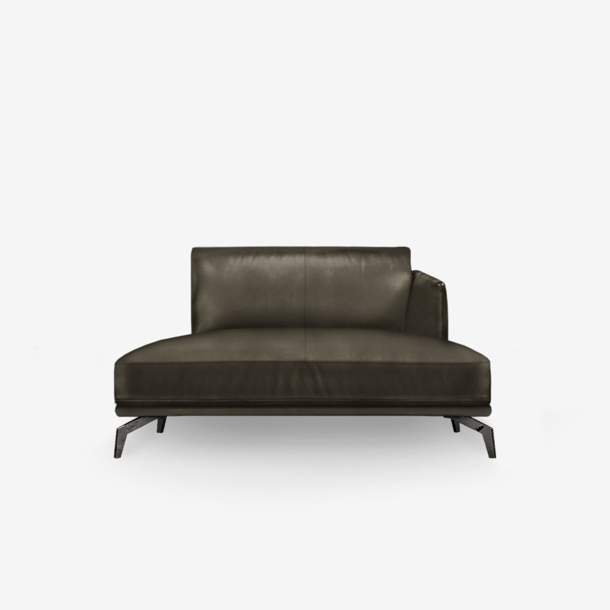 Portage Lounge Leather Sofa Left