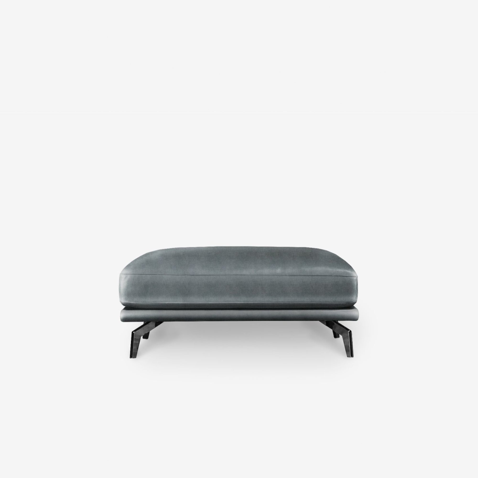 Portage Fabric Ottoman
