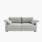 Melo 2 Seater Fabric Sofa Grey