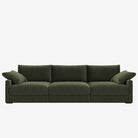 Melo 4 Seater Fabric Sofa Forest