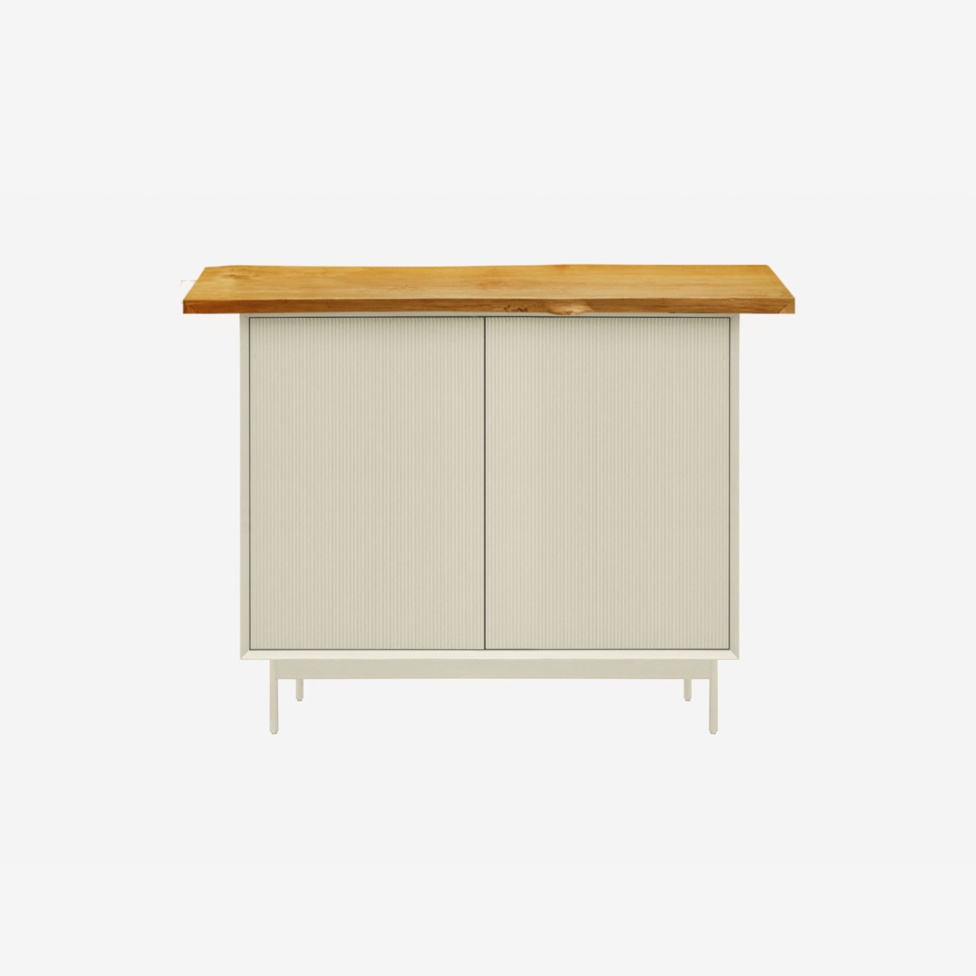Graye Shoe Cabinet + Ralph Indonesian Teak Off White