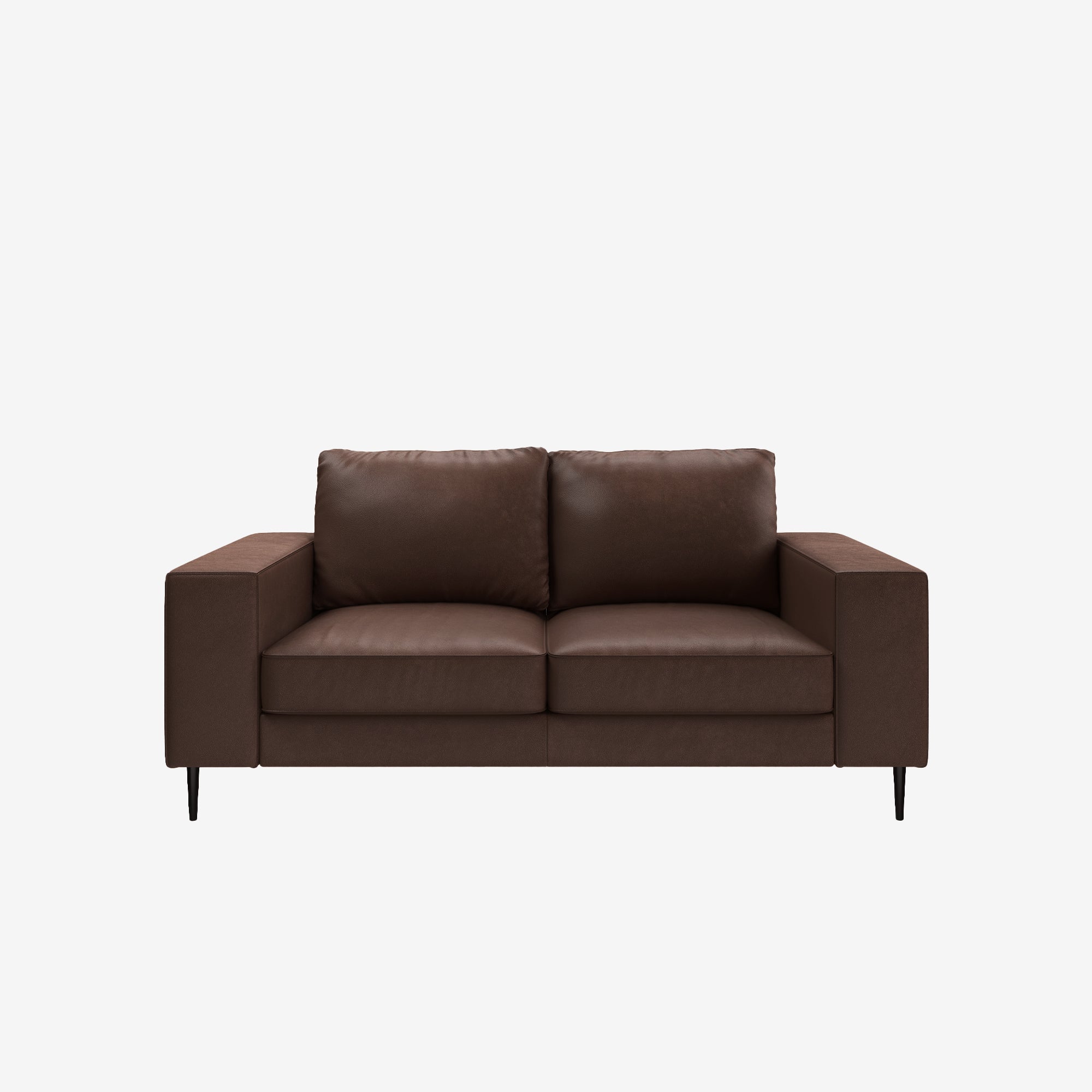 Reilly 2 Seater Leather Sofa Chester Walnut
