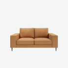 Reilly 2 Seater Leather Sofa Kansas Cognac