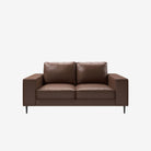 Reilly 2 Seater Leather Sofa Natural Brown
