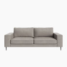 Reilly 3 Seater Leather Sofa Chester Haze