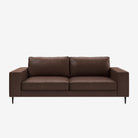 Reilly 3 Seater Leather Sofa Chester Walnut