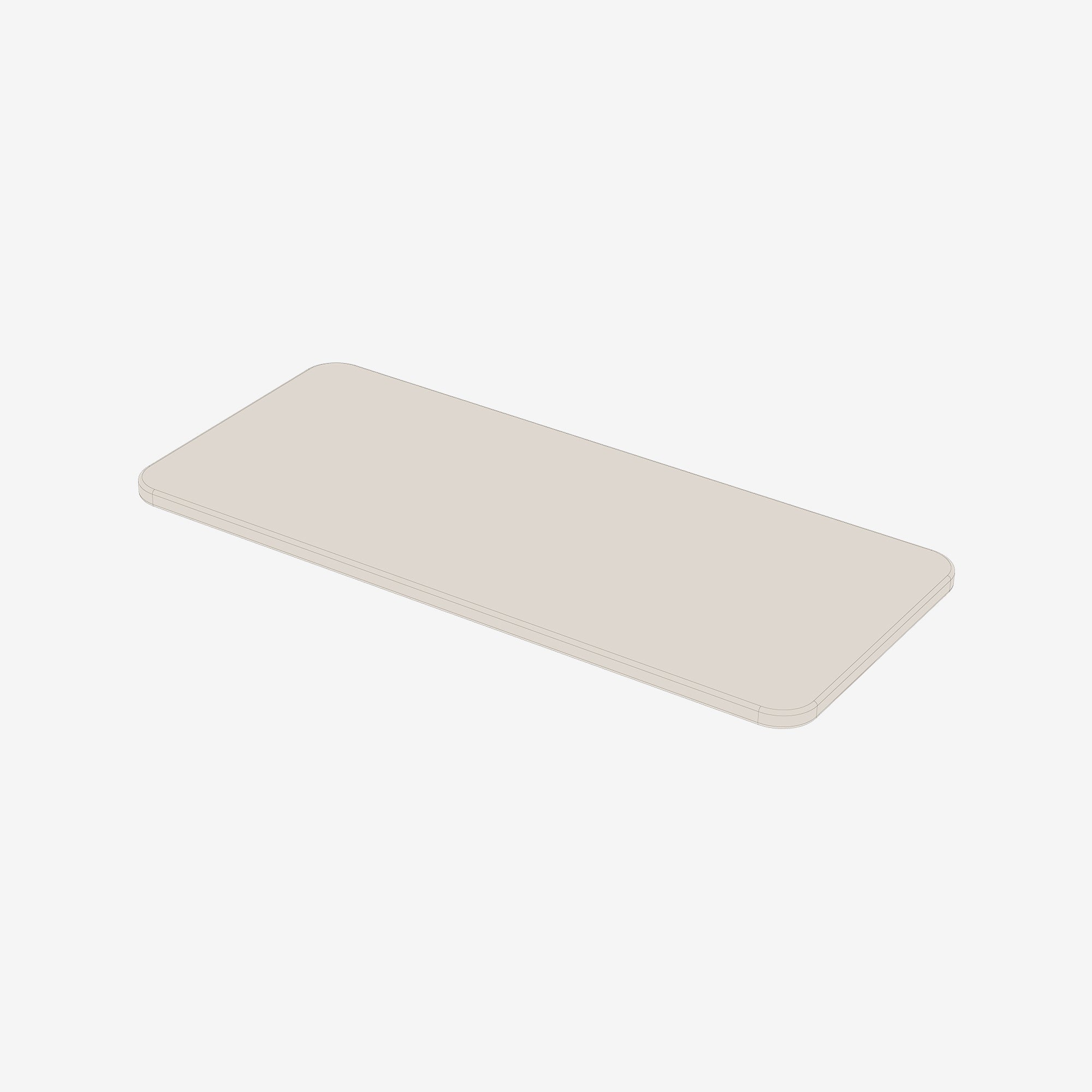 Cutting - Round Edge