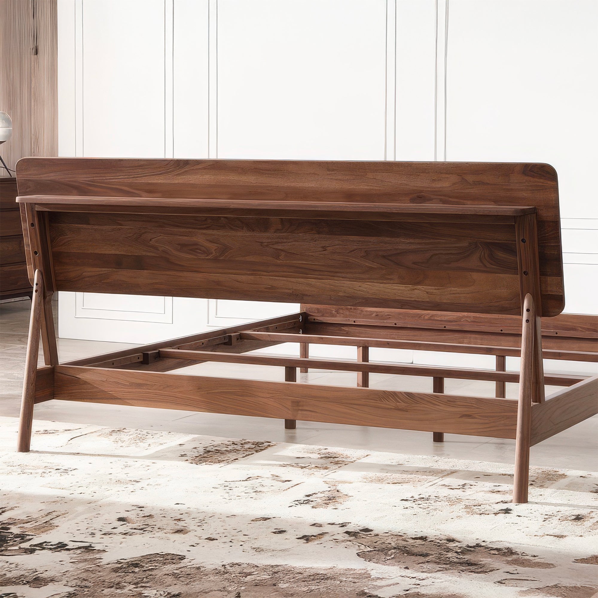 Sonno Bed - Mocha Walnut