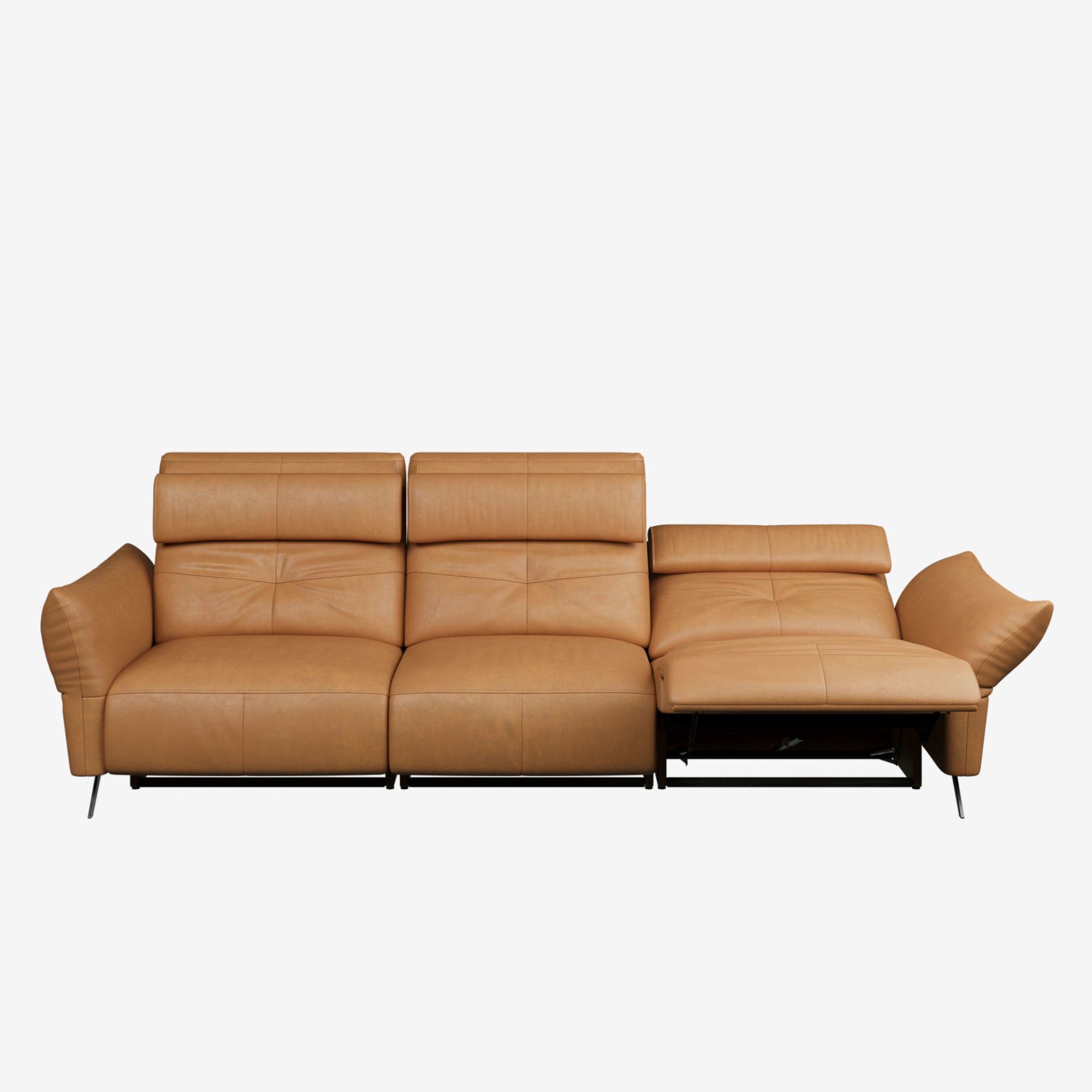 Vermont 4 Seater Leather Recliner Sofa