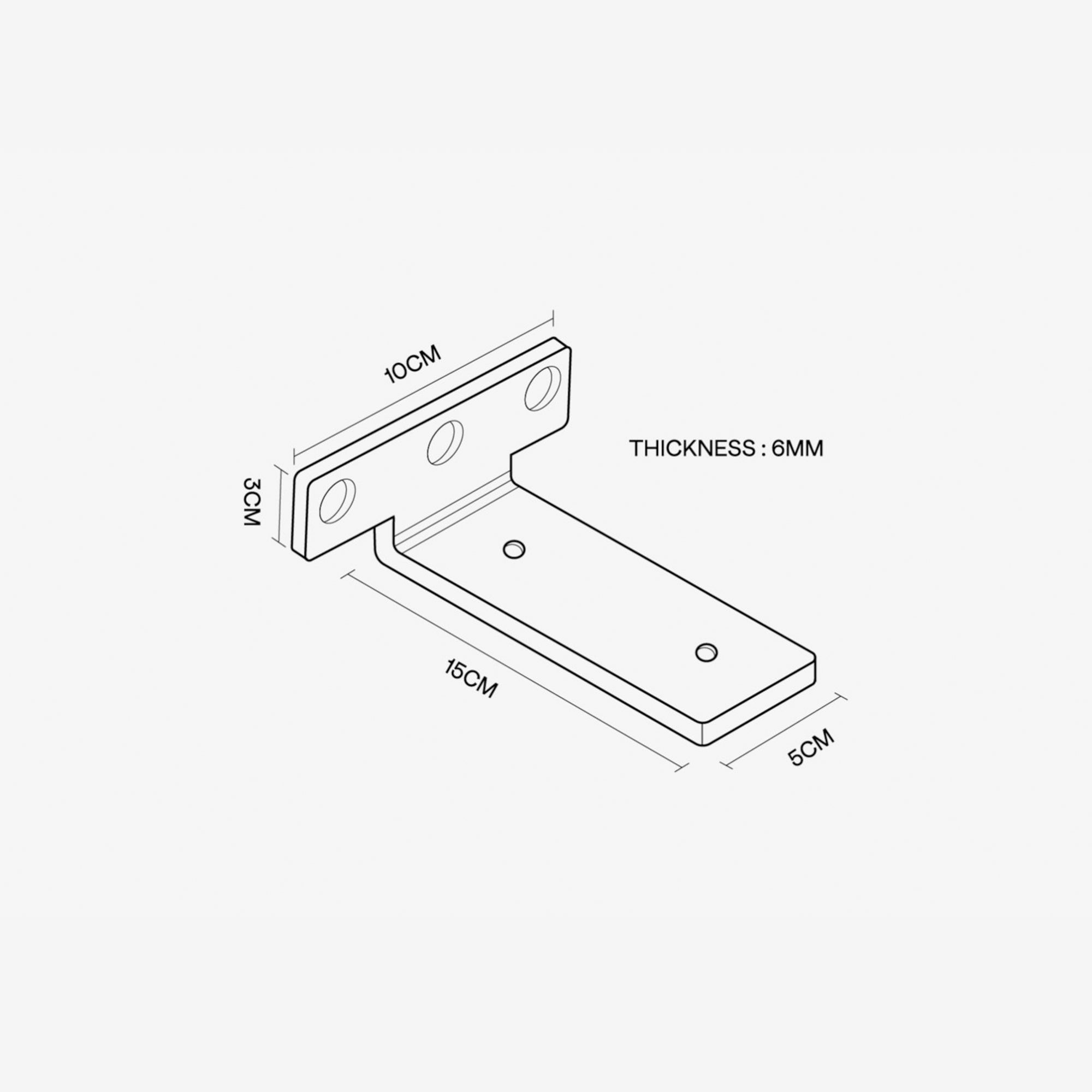 Wall Shelf Bracket Small