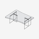Acrylic Coffee Table Legs