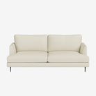 Angus 3 Seater Leather Sofa Brianne Light Taupe