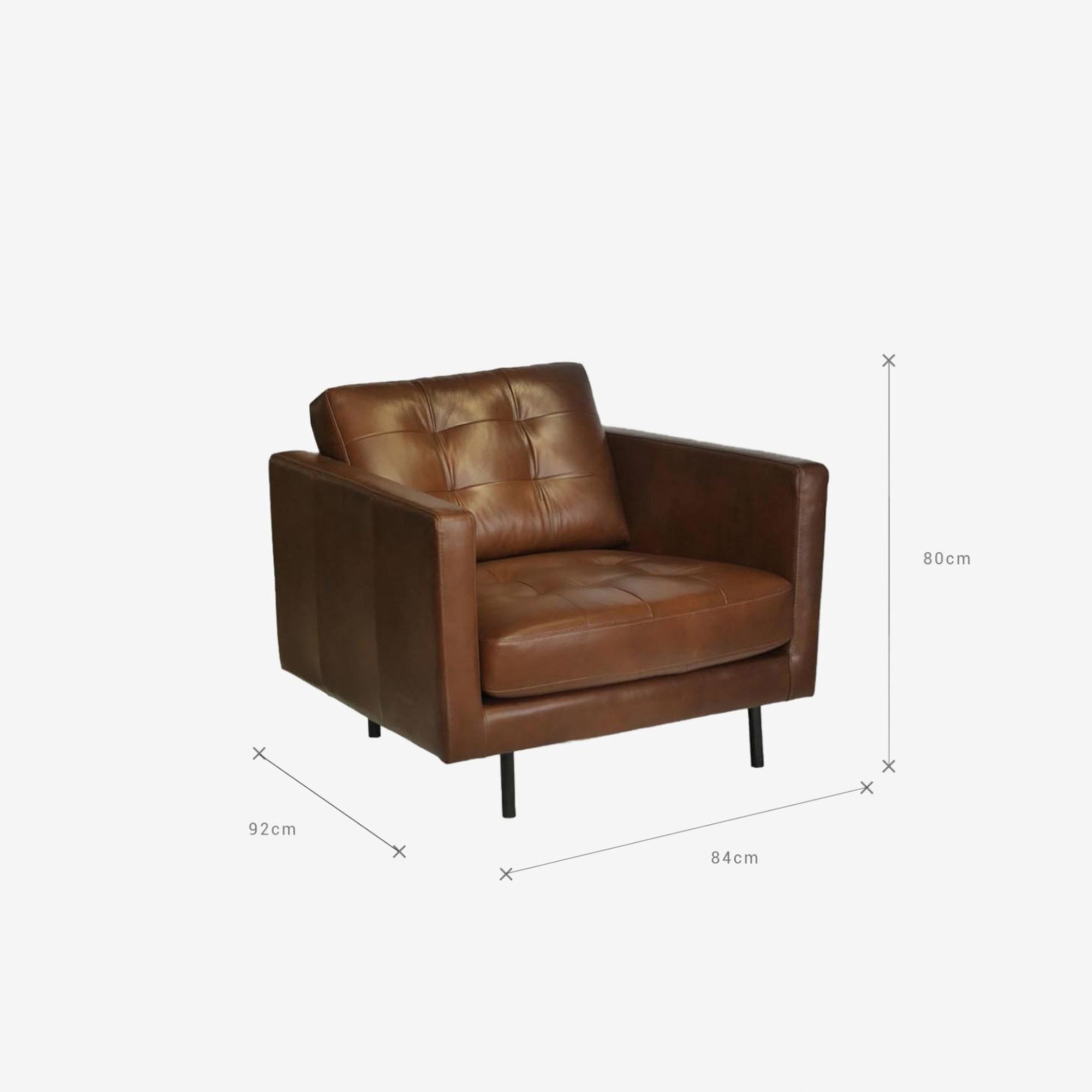 Arya Leather Armchair