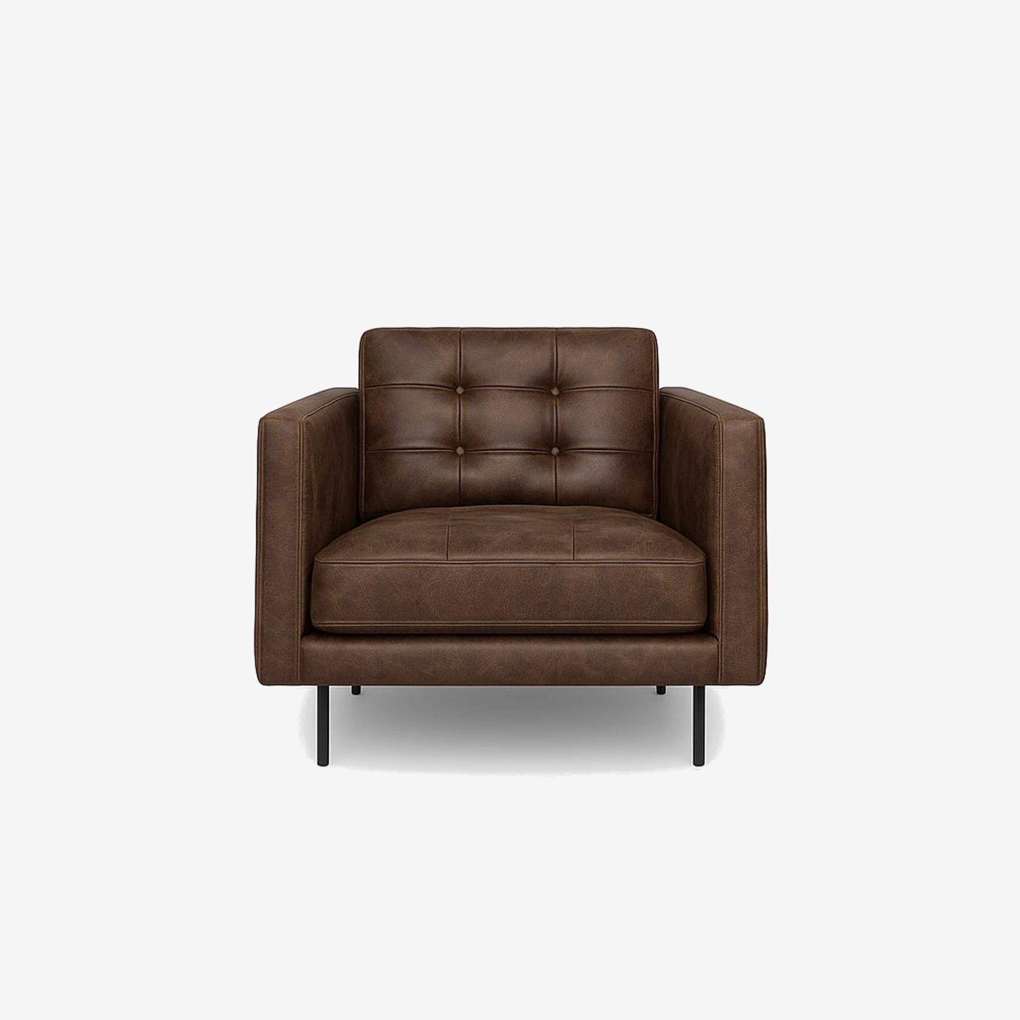 Arya Leather Armchair - Chester Walnut