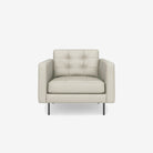 Arya Leather Armchair - Rio Light Taupe