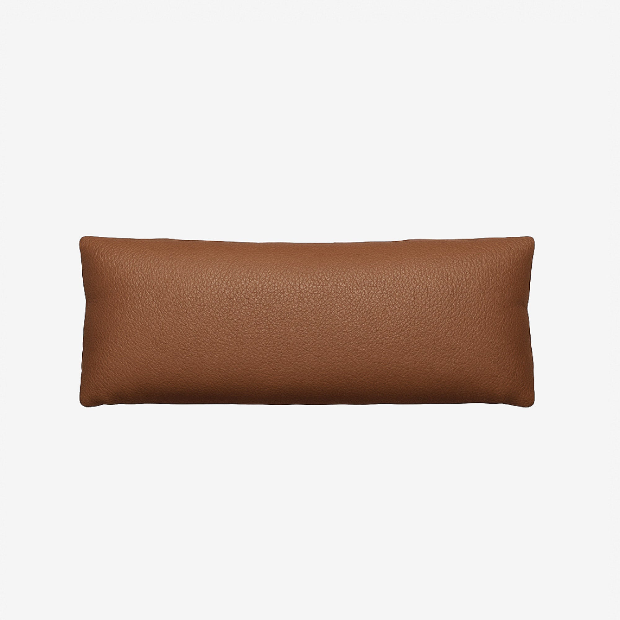 Ashby Leather Lumbar Cushion - Brianne Cognac