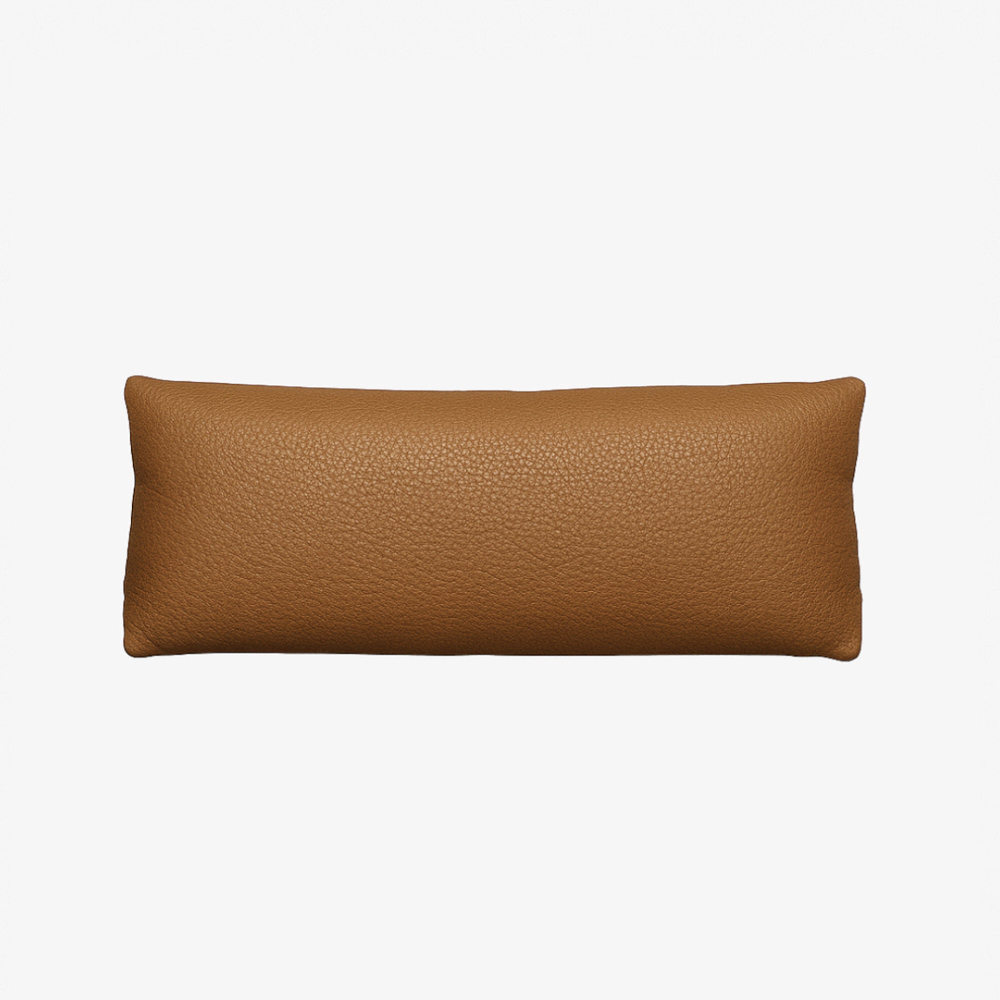 Ashby Leather Lumbar Cushion - Brianne Nude