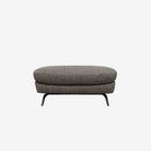 Ashby Fabric Ottoman - Rhino