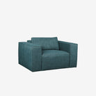 Beaumont Fabric Recliner Armchair - Ocean