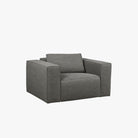Beaumont Fabric Recliner Armchair - Rhino