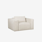 Beaumont Fabric Recliner Armchair - Seashell
