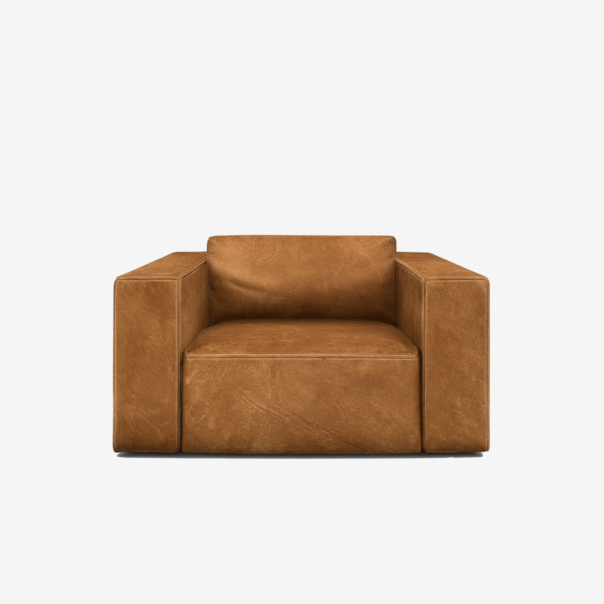 Beaumont Leather Recliner Armchair Raw Caramel