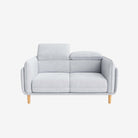 Cairo 2 Seater Fabric Sofa Grey