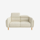 Cairo 2 Seater Fabric Sofa Oat